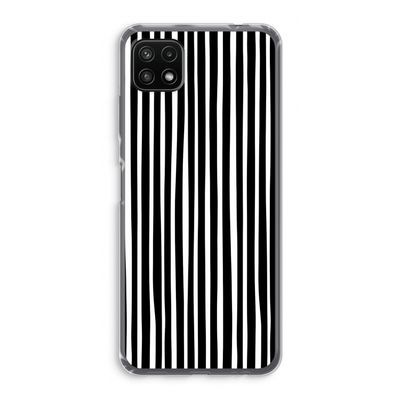 Stripes: Samsung Galaxy A22 5G Transparant Hoesje