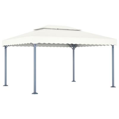 Prieel 400x300 cm aluminium creme