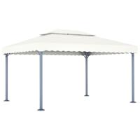 Prieel 400x300 cm aluminium creme