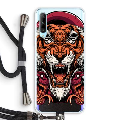 Tiger and Rattlesnakes: Huawei P Smart Pro Transparant Hoesje met koord