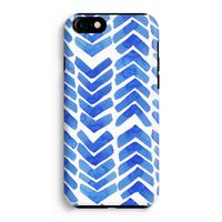 Blauwe pijlen: iPhone 8 Tough Case