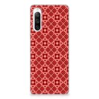 Sony Xperia 10 IV | TPU bumper | Batik Rood