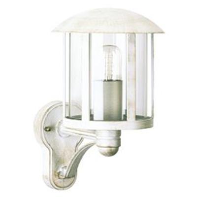 Albert Witte wandlamp buitenHolli met goud - 671834