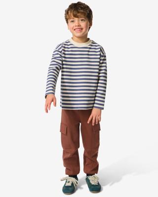 HEMA Kinderbroek cargo normale fit bruin (bruin)