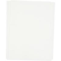 Creativ Company Transfer vellen, vel 21,5x28 cm, voor donker en licht textiel, wit, 3 vel/ 1 doos