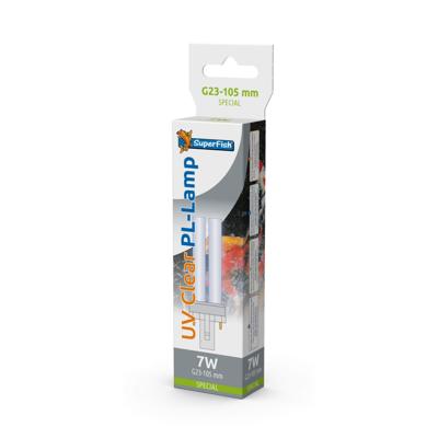 Superfish UV PL Lamp 7W G23 135mm - Vervangingslamp voor Heldere & Algenvrije Vijvers
