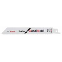 Bosch 2608656320 Reciprozaagblad S 922 HF, Flexible for Wood and Metal, verpakking van 100 stuks, 150 mm 1 stuk(s)