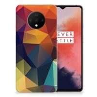 OnePlus 7T | TPU Hoesje | Polygon Color
