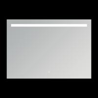 Spiegel Arcqua Cube 100x70 Cm rechthoek front LED