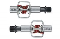 Pedalen Crank Brothers Eggbeater 1 - Rood Zilver Pedalen Crank Brothers Eggbeater 1 - Rood Zilver