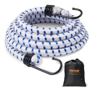 VEVOR 6x spanrubber spankabel bagage rubber expander touw A3 stalen haak φ12mmx1.8m