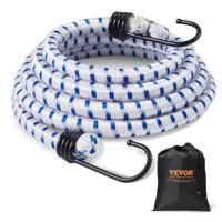 VEVOR 6x spanrubber spankabel bagage rubber expander touw A3 stalen haak φ12mmx1.8m