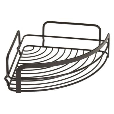 Metaltex badkamerrek 20x20x6 cm zwart