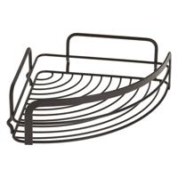 Metaltex badkamerrek 20x20x6 cm zwart