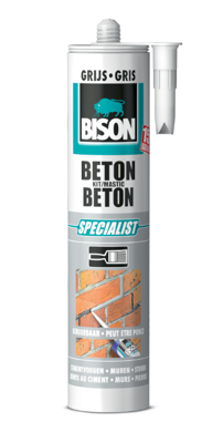Beton Kit Grijs Koker 310 ml - Bison
