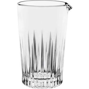 1x Luxe glazen water of sap karaffen 550 ml Optima   -