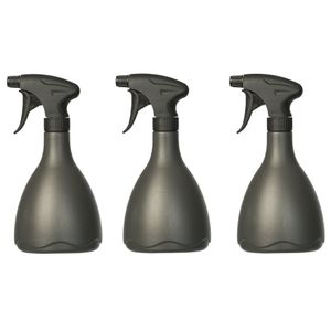 Pakket van 3x stuks plantenspuiten/plantensproeiers 700 ml zwart