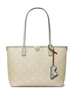 Tory Burch Shopper met monogram - Beige - thumbnail
