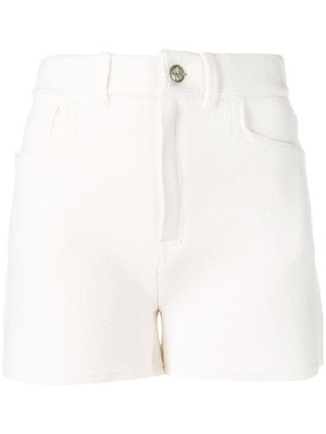 Barrie short en maille à taille haute - Tons neutres