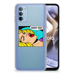 Motorola Moto G31 | G41 Silicone Back Cover Popart Oh Yes