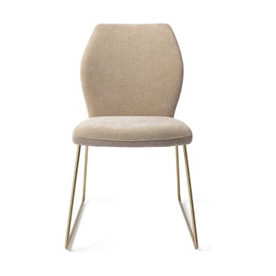 Jesper Home Ikata eetkamerstoel Funky Fudge slide gold