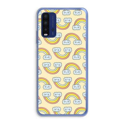 Regenboog: Xiaomi Redmi 9T Transparant Hoesje