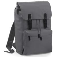 Bagbase Vintage rugzak/rugtas - grijs - 30 x 17 x 49 cm - Schooltas - Laptoptas/boekentas
