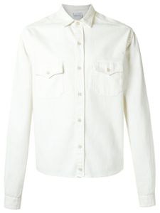 Amir Slama flap pockets shirt - Blanc