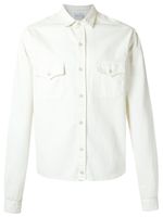 Amir Slama flap pockets shirt - Blanc - thumbnail