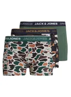 Jack & Jones jongens boxershort 3-pack - Camouflage