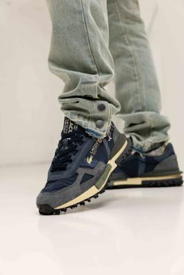 Lacoste Elite Active 125 Sneakers Heren Blauw - Maat 40 - Kleur: Blauw | Soccerfanshop