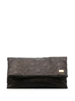 Louis Vuitton Pre-Owned 2020 pre-owned denim clutch met monogram - Bruin - thumbnail