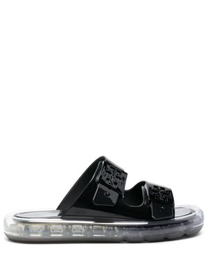 Tory Burch claquettes Bubble Jelly à boucle - Noir