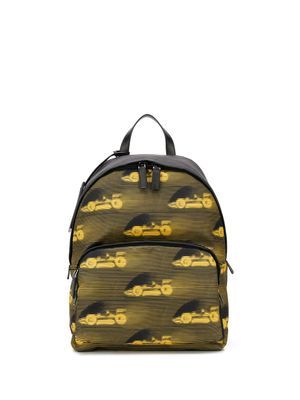 Prada sac à dos à imprimé graphique - Noir