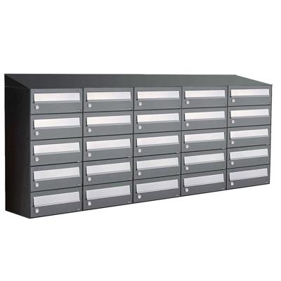 Allux Hive Set 5-Breed, 5-Hoog Met Dak Antraciet - 40030065_5x5d