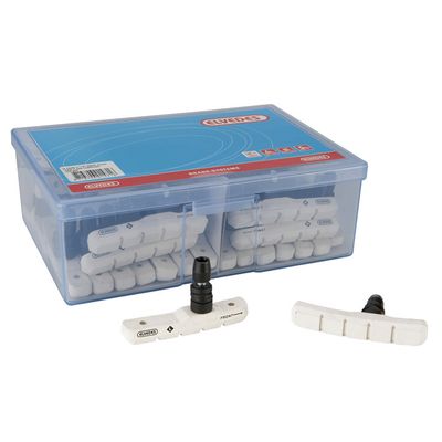 Elvedes Remblokset v-brake 72 mm - wit (25 paar)