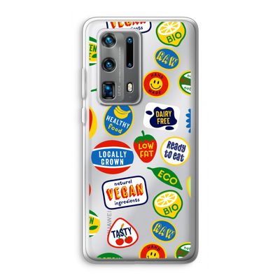 Fruitsticker: Huawei P40 Pro Plus Transparant Hoesje