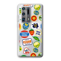 Fruitsticker: Huawei P40 Pro Plus Transparant Hoesje