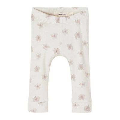 LIL' ATELIER BABY baby broek Figaya met biologisch katoen wit LIL' ATELIER BABY baby broek Figaya met biologisch katoen wit