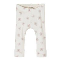 LIL' ATELIER BABY baby broek Figaya met biologisch katoen wit - thumbnail