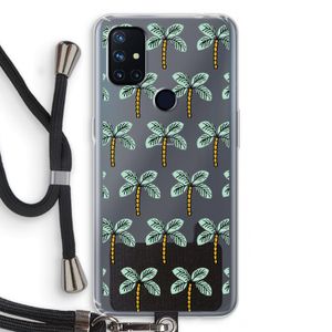 Paradise: OnePlus Nord N10 5G Transparant Hoesje met koord