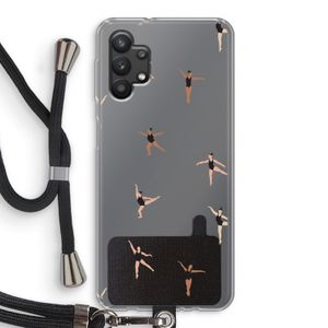 Dancing #1: Samsung Galaxy A32 5G Transparant Hoesje met koord
