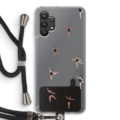 Dancing #1: Samsung Galaxy A32 5G Transparant Hoesje met koord
