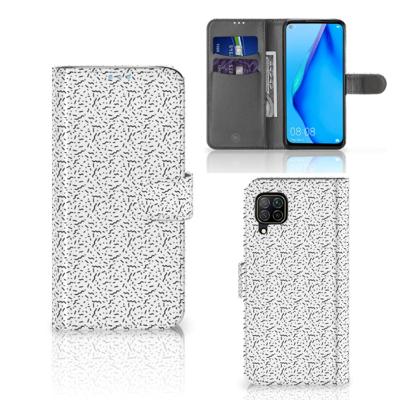 Huawei P40 Lite | Telefoon Hoesje | Stripes Dots