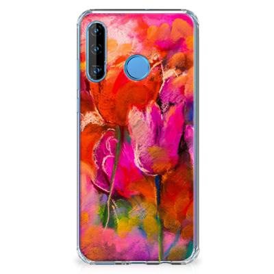 Back Cover Huawei P30 Lite Tulips Back Cover Huawei P30 Lite Tulips