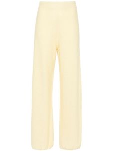 Fabiana Filippi pantalon en maille à sequins - Jaune