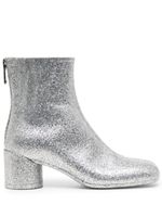 MM6 Maison Margiela bottines à bout carré - Argent - thumbnail