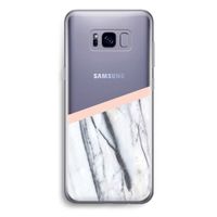 A touch of peach: Samsung Galaxy S8 Plus Transparant Hoesje