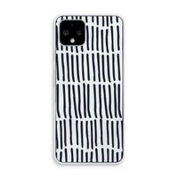 Moroccan stripes: Pixel 4 Transparant Hoesje