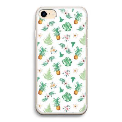 Ananas bladeren: iPhone 7 Transparant Hoesje